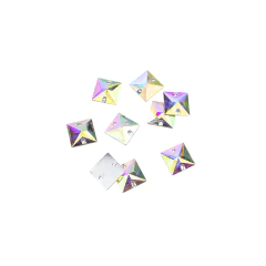 Gema Tornasolada Cuadrada 14x14mm - ALMACEN DE ARMADO