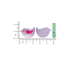 Madera de Formas Pajaro 2.1 cm en internet