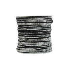 Gamuza con Strass 2 lineas x 30 mt