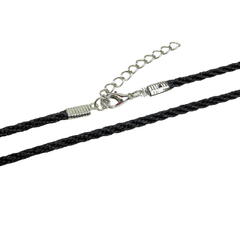 Collar Armado de Hilo Trenzado Brillante 3 mm