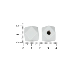 Madera Hexagonal Blanca 20mm - comprar online