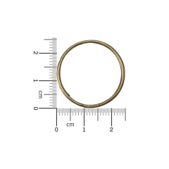 Argolla Sin Fin Lisa 1.2 x 25 mm Bronce en internet