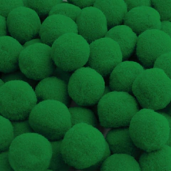 Pompones de Felpa 2.5 cm - comprar online