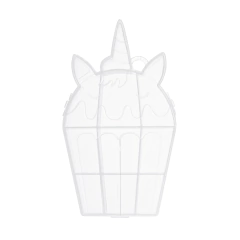 Caja Plástica Unicornio 9 divisiones