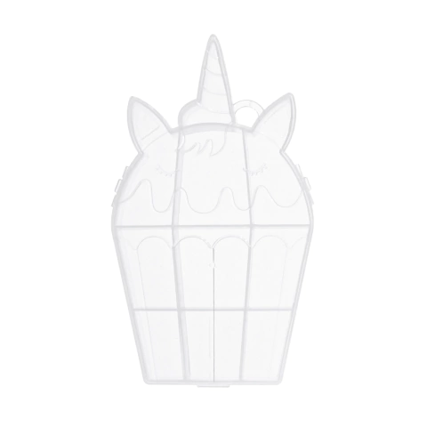 Caja Plástica Unicornio 9 divisiones