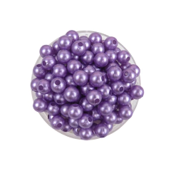 Perla Plástica Perlada 8MM - comprar online