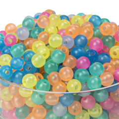 Perla Plástica Opalina 6mm - tienda online