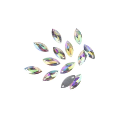 Gema Tornasolada Semilla 7x15mm - ALMACEN DE ARMADO