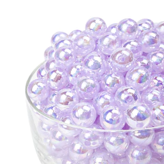 Bolita Lisa Tornasol con Glitter 8 mm en internet