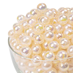 Bolita Lisa Tornasol con Glitter 8 mm en internet