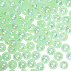 Bolita Lisa Tornasol con Glitter 8 mm - comprar online