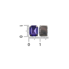 Gemas Engarzada Opalina Rectangular 08x10 mm en internet
