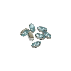 Gemas Engarzada Opalina Semilla 04x08 mm - tienda online