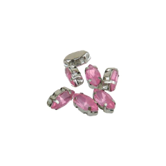 Gemas Engarzada Opalina Semilla 04x08 mm