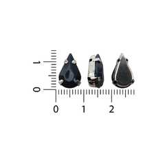 Gemas Engarzada Opaca Gota 08x13 mm - comprar online