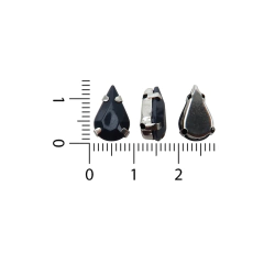 Gemas Engarzada Opaca Gota 08x13 mm - comprar online