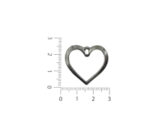 Dijes de Fundición Corazón - comprar online