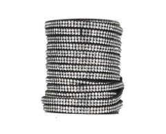 Rollo Gamuza con Strass 2 lineas x 10 Yardas