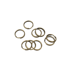 Argolla Sin Fin Lisa 15 mm Bronce