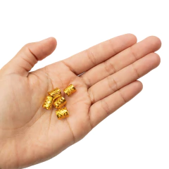 Anillo Cuffs Dorados 8x9 mm - tienda online