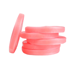 Cinta De Organza Rollo 1 Cm x 50 Yardas - ALMACEN DE ARMADO