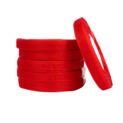 Cinta De Organza Rollo 1 Cm x 50 Yardas