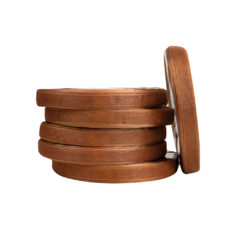 Cinta De Organza Rollo 1 Cm x 50 Yardas