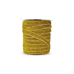 Rollo Cinta de Terciopelo con Lurex 1 cm x 50 Yardas - ALMACEN DE ARMADO