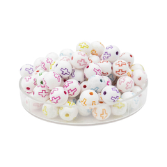 Plastico Bolita Cruces de Colores - tienda online