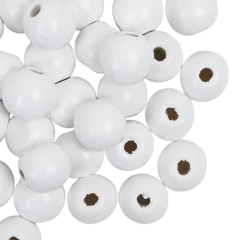 Madera Redonda Colores 17 x 18 mm