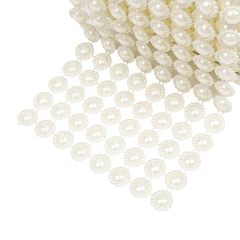 Malla Media Perla Con Borde 12 Mm en internet