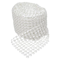 Malla Media Perla Corazon 10 mm - tienda online