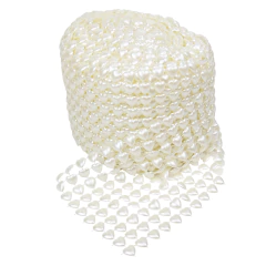 Malla Media Perla Corazon 10 mm - tienda online