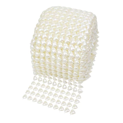 Malla Media Perla Corazon 10 mm - comprar online