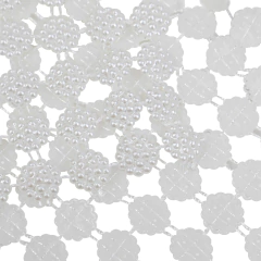 Malla Media Perla Flor 10 mm