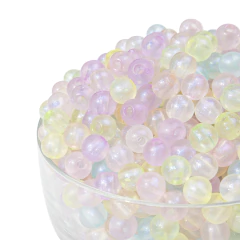 Imagen de Plastico Bolita 6mm Fosforescente Con Glitter