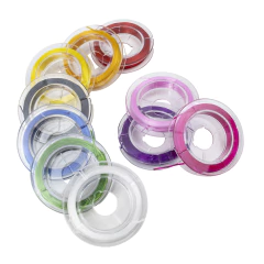 Mini Rollos de Hilo Elastizado de Colores