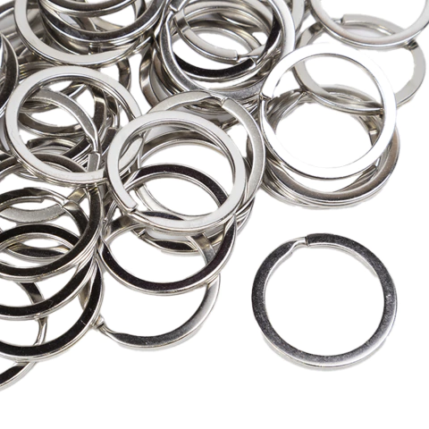 Argolla Plana Sin Fin Mediana 2.5 x 28 mm - comprar online