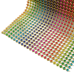 Falso Strass Multicolor Base Dorada en internet