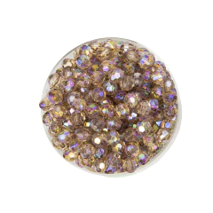 Plastico Facetado Tornasol Premium 8 MM