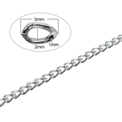 Cadena de Aluminio x Metro 5.5x3.6 - comprar online