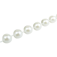 Rollo de Perla Inyectada Lisa 10 mm x 10 mt - ALMACEN DE ARMADO