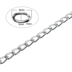 Cadena de Aluminio x Metro - comprar online