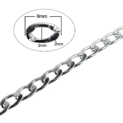 Cadena de Aluminio x Metro 9x5.3 - comprar online