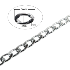 Cadena de Aluminio x Metro 9x5.3 - comprar online