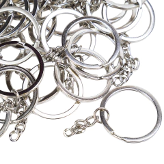 Argolla Plana Reforzada Con Cadena Grande 2.5 x 30 mm - comprar online