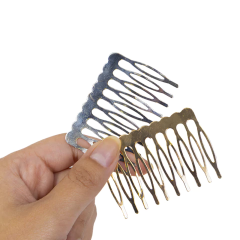 Peineta Metalica 10 Lineas 5.3 x 3.9 cm - comprar online