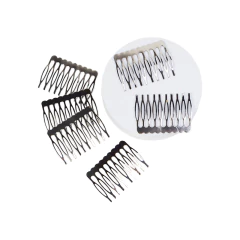 Imagen de Peineta Metalica 10 Lineas 5.3 x 3.9 cm