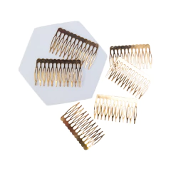 Peineta Metalica 12 Lineas 6.4 x 3.9 cm - ALMACEN DE ARMADO