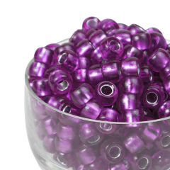 Plastico Pase Ancho Interno Metalizado 06 x 09 mm - comprar online